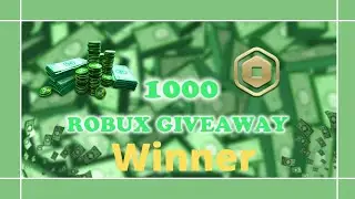 Robux Giveaway Winner