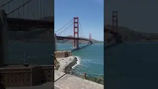 Golden Gate Bridge view.