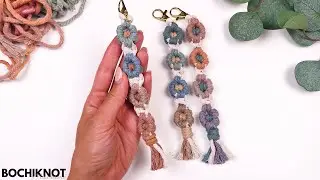 How to Upcycle Scrap Cords into Multi-Color Daisy Knots | DIY Keychain