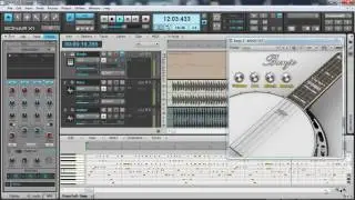 Bluegrass / Country Banjo Virtual Instrument (Mac/PC VST, AU)