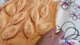 Джемпер Листики