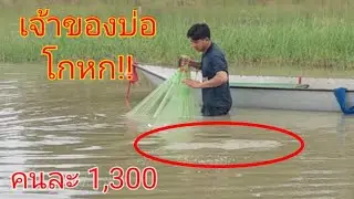 #เกิดอะไรขึ้น!!เมื่อปลาไม่เป็นไปตามที่้เจ้าของบ่อบอกเหมาสระ 8,000 บาท!!?