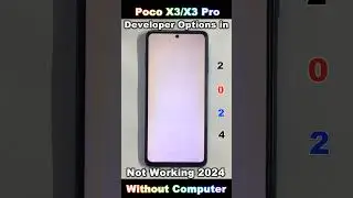 Poco X3 / X3 Pro Developer Settings 2024 🔥 Oem Unlocking Enable Developer Show 🔥 