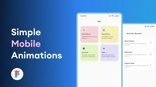 Simple Mobile Animations | Fintech App
