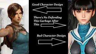 Crystal Dynamic's Redesign of Lara Croft Embarrasses Stellar Blade's Garbage Female Character Design