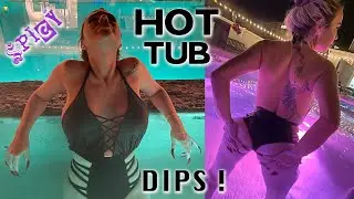 Nighttime Jacuzzi around the World