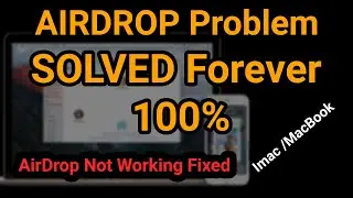 How to fix Airdrop not working | iMac and MacBook airdrop not working fix