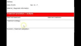 Cyriax Assessment Form, a standardized clinical reasoning tool