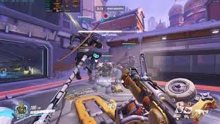 Overwatch I5 8300H GTX 1050 Ti Game Play Test Epic Settings on Dell G7 15 7588