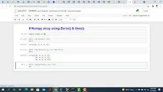zeros() and ones() at NumPy | Numpy Tutorial - 5 | Bangla