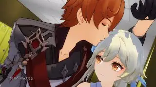 Childe's reward for Lumine ♥ || Genshin Impact Animation MMD