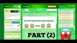 Facebook - auto share post to any groups [Chrome extension] PART (2)