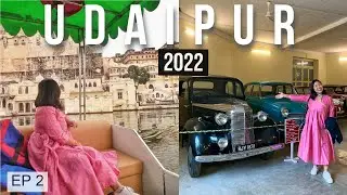 Solo in Udaipur, India - Boating, Vintage Car Museum, Karni Mata Temple ( They Worship Black Rats )