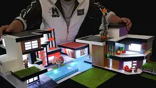 How to Build Amazing Christmas Palaces and Design Gorgeous Models for Winter Blind - Miniature House