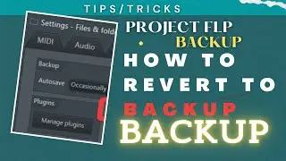 How to Backup Delete Files IN FL STUDIO | HINDI |