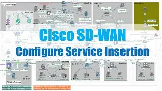 Cisco SD-WAN: Configure Service Insertion at DC Hubs (Service Chaining)