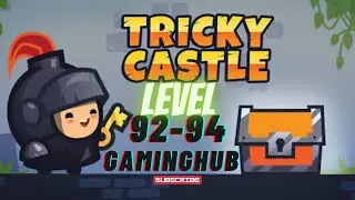 Tricky Castle level 92-94 ||walkthrough.(Princess Castle)