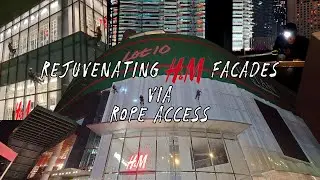 Rejuvenating H&M Facades Via Rope Access