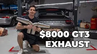 What a $8,000 exhaust sounds like on a Porsche GT3 (Dundon Mini Crack Pipe)