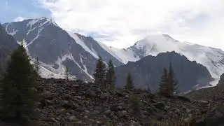 Долина Актру. Обзорное видео. 2020 июль.