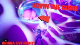 Fortnite Kevin The Cube In Ariana Live Event!