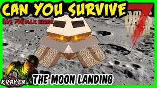 7 Days To Die Best Horde Base | THE MOON LANDING BASE | Alpha 19.6