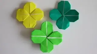 Origami Flower Clover