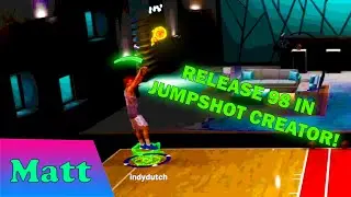 HOW TO GET THE REAL RELEASE 98 IN JUMPSHOT CREATOR | NBA 2K21