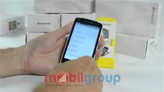 Мобильный телефонLenovo A308t видео обзор