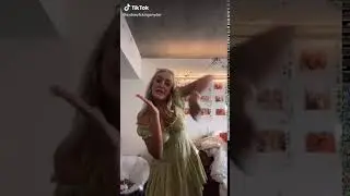 Upskirt white panties dress tiktok challenge
