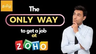 This Will Get You an Interview Call from ZOHO - Get a job at Zoho tamil