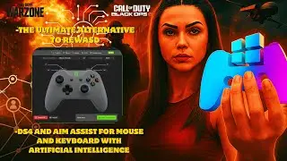 AIM ASSIST ON MOUSE! DS4/DS5 WITH ARTIFICIAL INTELLIGENCE: BLACK OPS 6 & WARZONE!