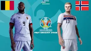 PES2021-UEFA EURO2020 BELGIUM VS NORWAY//FEARLESS TOURNAMENT#2// Road to the finals