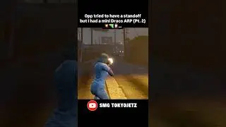 Opp Faceshot With A Mini Draco Arp😳 #gta #shorts #freeaim