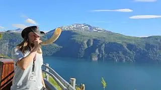Die Natur Norwegens bietet viele tolle Eindrücke! #kreuzfahrt