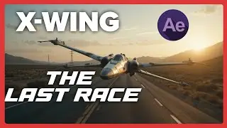 The Last Race: X-wing | with After Effects Element 3D