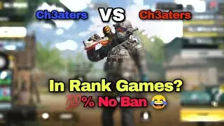 how ch3aters play in rank games? ch3aters vs ch3aters/100% no ban/VN server