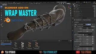 Blender Add On - Wrap Master (FAST)