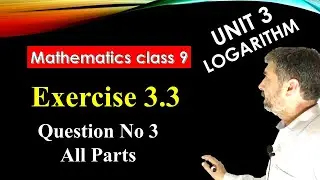 Math class 9 Unit 3 