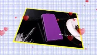 чехол  кожанный для alcatel one touch pixi 3