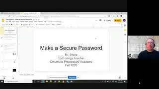 [Kindergarten Vet] Teaching School Age Students About Making Strong Passwords
