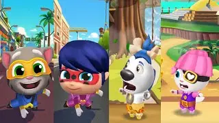 💥 Talking Tom Gold Run Wild West Showdown Vs Talking Tom Hero Dash – Epic Boss Battles & Tom