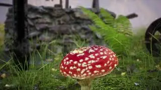 4K Megascans unreal engine 5 peaceful World with lumen and raytracing tree
