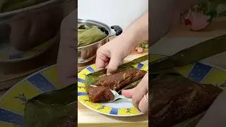 Suman Kamoteng Kahoy #filipinofood #kakanin #suman