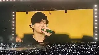 BTS V ending speech - Permission To Dance On Stage in LA day1 | Kim Taehyung 
