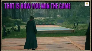 So That is How You Win The Game #hogwartslegacy