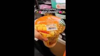 7/11 Japan Girl Dinner