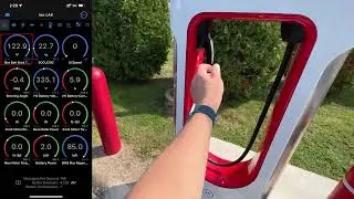 Tesla V3 Supercharger in Rocky Hill, Connecticut uses new precast stalls. Was I first to charge?