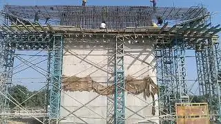 || STAGING OF PIER CAP ||