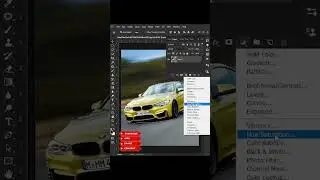 The easiest way to change car color in Photoshop